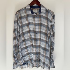Marine Layer Willis Woven Button Down Shirt